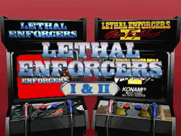 Lethal Enforcers (EU) screen shot title